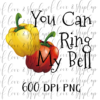 You Can Ring My Bell (Waffle Towel) - DIGITAL FILE FOR SUBLIMATION