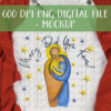 Mary Did You Know Nativity Design - DIGITAL FILE FOR SUBLIMATION