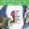 12 Zodiacs Defined Birthday Woman - DIGITAL FILE FOR SUBLIMATION