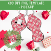 Set of 5 Lovely Lip Balm Templates - DIGITAL FILE FOR SUBLIMATION - Image 3