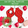 Set of 5 Valentine Doodles Lip Balm Templates - DIGITAL FILE FOR SUBLIMATION - Image 4