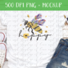Floral Bee Bundle - DIGITAL FILE FOR SUBLIMATION - Image 7