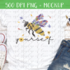 Floral Bee Bundle - DIGITAL FILE FOR SUBLIMATION - Image 3