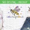 Floral Bee Bundle - DIGITAL FILE FOR SUBLIMATION - Image 8