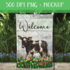 Farmhouse Animal Garden Flag Bundle - DIGITAL FILE FOR SUBLIMATION - Image 4