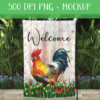 Farmhouse Animal Garden Flag Bundle - DIGITAL FILE FOR SUBLIMATION - Image 3