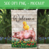 Farmhouse Animal Garden Flag Bundle - DIGITAL FILE FOR SUBLIMATION - Image 2