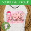 Faith Over Fear Breast Cancer Awareness - Walk Through Fire - DIGITAL FILE FOR SUBLIMATION