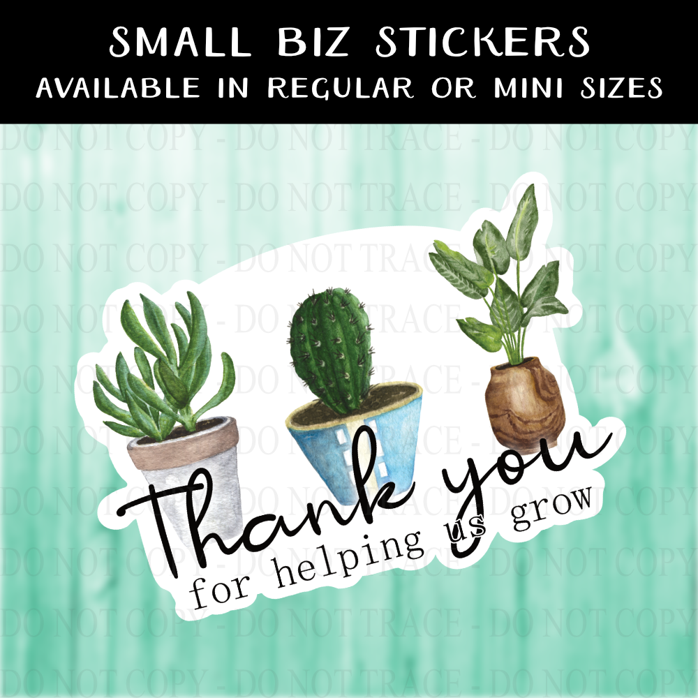 You're Lovely Plant Sticker — Lettering Works