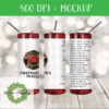 Firefighter's Prayer Tumbler Design - DIGITAL FILE FOR SUBLIMATION