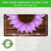 Dark Wood Sunflower w. Border License Bundle -30 Files- DIGITAL DESIGN FOR SUBLIMATION - Image 8