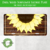 Dark Wood Sunflower w. Border License Bundle -30 Files- DIGITAL DESIGN FOR SUBLIMATION - Image 10
