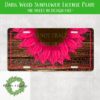 Dark Wood Sunflower w. Border License Bundle -30 Files- DIGITAL DESIGN FOR SUBLIMATION - Image 11