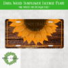 Dark Wood Sunflower w. Border License Bundle -30 Files- DIGITAL DESIGN FOR SUBLIMATION - Image 13