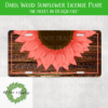 Dark Wood Sunflower w. Border License Bundle -30 Files- DIGITAL DESIGN FOR SUBLIMATION - Image 17