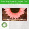 Dark Wood Sunflower w. Border License Bundle -30 Files- DIGITAL DESIGN FOR SUBLIMATION - Image 23