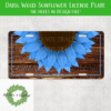 Dark Wood Sunflower w. Border License Bundle -30 Files- DIGITAL DESIGN FOR SUBLIMATION - Image 27