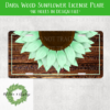 Dark Wood Sunflower w. Border License Bundle -30 Files- DIGITAL DESIGN FOR SUBLIMATION - Image 28
