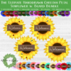 The Ultimate Handdrawn Leopard Petal Sunflower Bundle (240 FILES) - DIGITAL DESIGN FOR SUBLIMATION