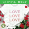 Love Love Love- DIGITAL FILE FOR SUBLIMATION