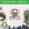 Jolly AF Santa Skull - DIGITAL FILE FOR SUBLIMATION