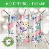 Grown in Grace Floral Bleach Tumbler - DIGITAL FILE FOR SUBLIMATION