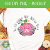 In October We Wear Pink Breast Cancer- DIGITAL FILE FOR SUBLIMATION